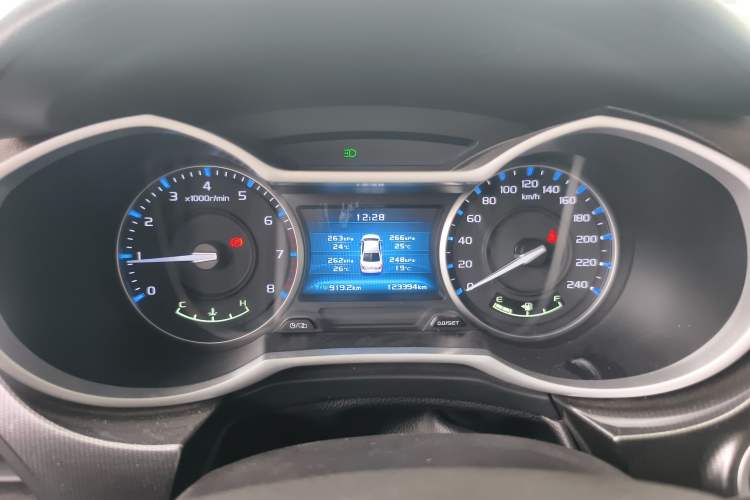 Used Geely Auto Emgrand 2017 Sedan Million Edition 1.5L Manual - Upward Version Instrument Cluster