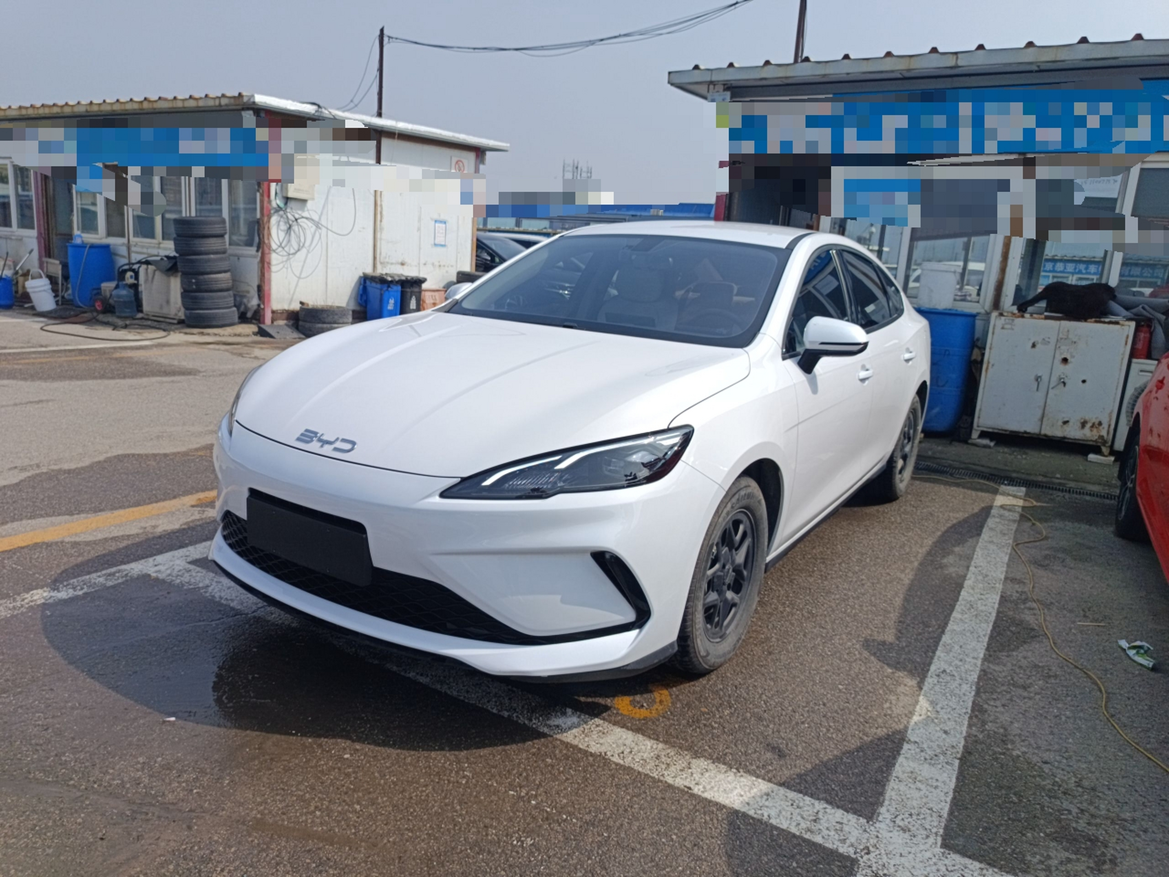 تحت مقدمة السيارة