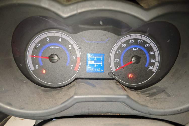 Used CHANGAN KAICHENG Star 2013 1.2L New Changan Star Basic Version Odometer Close Up