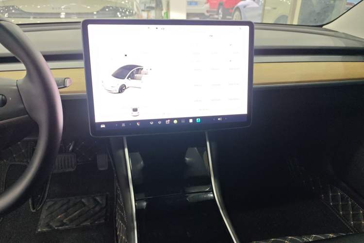 Used Tesla Model 3 2019 Standard Range Rear-Drive Upgraded Version Audio And AC Panel