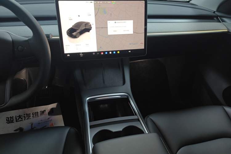 Used Tesla Model Y 2023 Rear-Wheel-Drive Version Audio And AC Panel