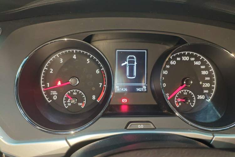 Used Volkswagen Touran 2016 Volkswagen Touran L 280TSI Manual Trend Edition Instrument Cluster