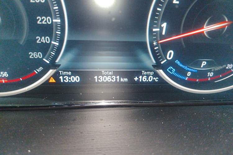 Used BMW X5 2018 xDrive35i M Sport Edition Odometer Close Up