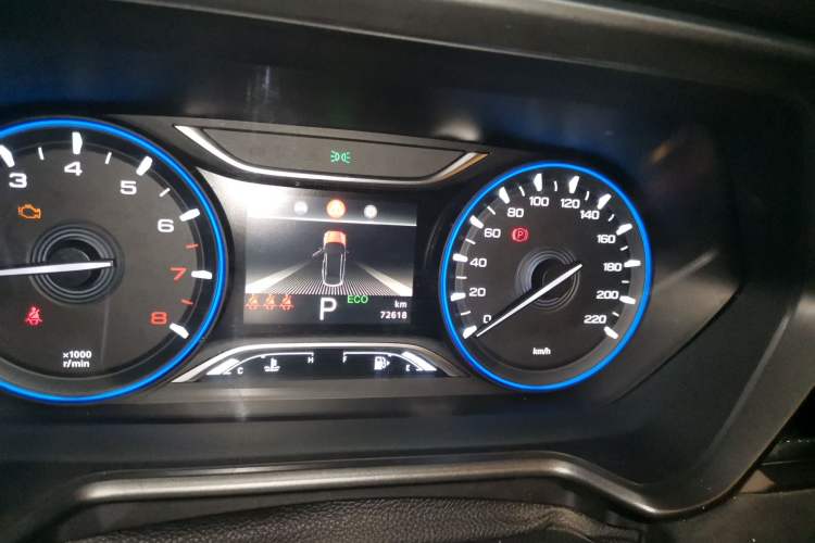 Used GAC Trumpchi GS4 COUPE 2020 270T Automatic Smart Connectivity Edition Odometer Close Up