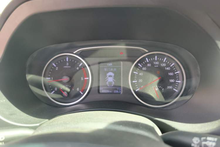 Used Great Wall Wingle 7 2019 2.0T Diesel Two-Wheel Drive Elite Version China VI Standard Big Double Cabin GW4D20M Instrument Cluster