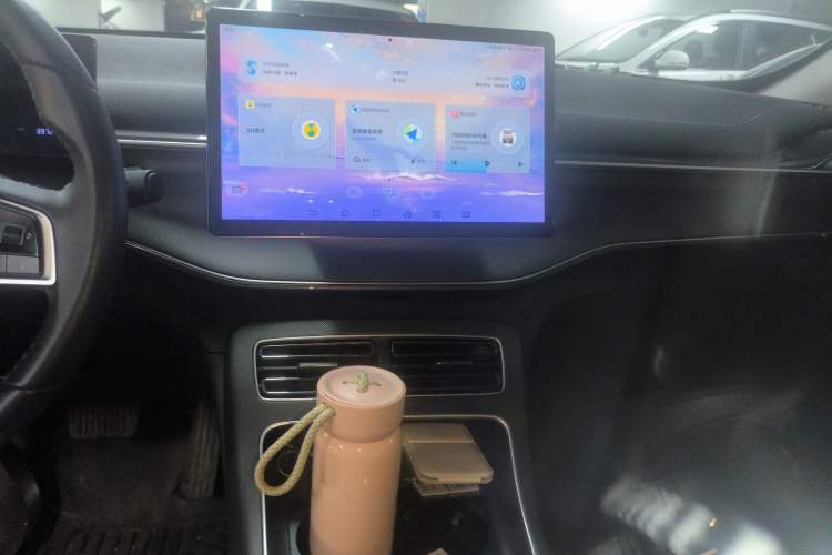 Used BYD Destroyer 05 2024 HONOR Edition DM-i 55KM Luxury Model Audio And AC Panel