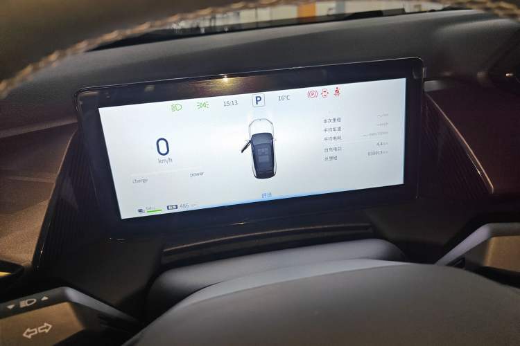 Used Dongfeng Aeolus L7 New Energy 2024 518 Air Instrument Cluster