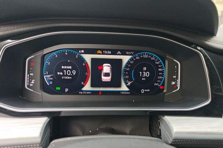 Used Volkswagen Sagitar 2025 Revised 300TSI DSG Excellence Edition Instrument Cluster