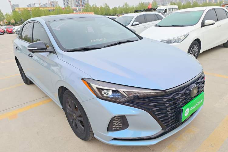 Used CHANGAN Eado 2021 PLUS Blue Whale NE 1.4T GDI DCT Prestige Model Front Right 45 Deg