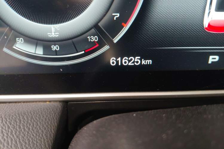 Used Hongqi HS5 2019 2.0T Smart Connect Flagship All-Wheel-Drive Version Odometer Close Up