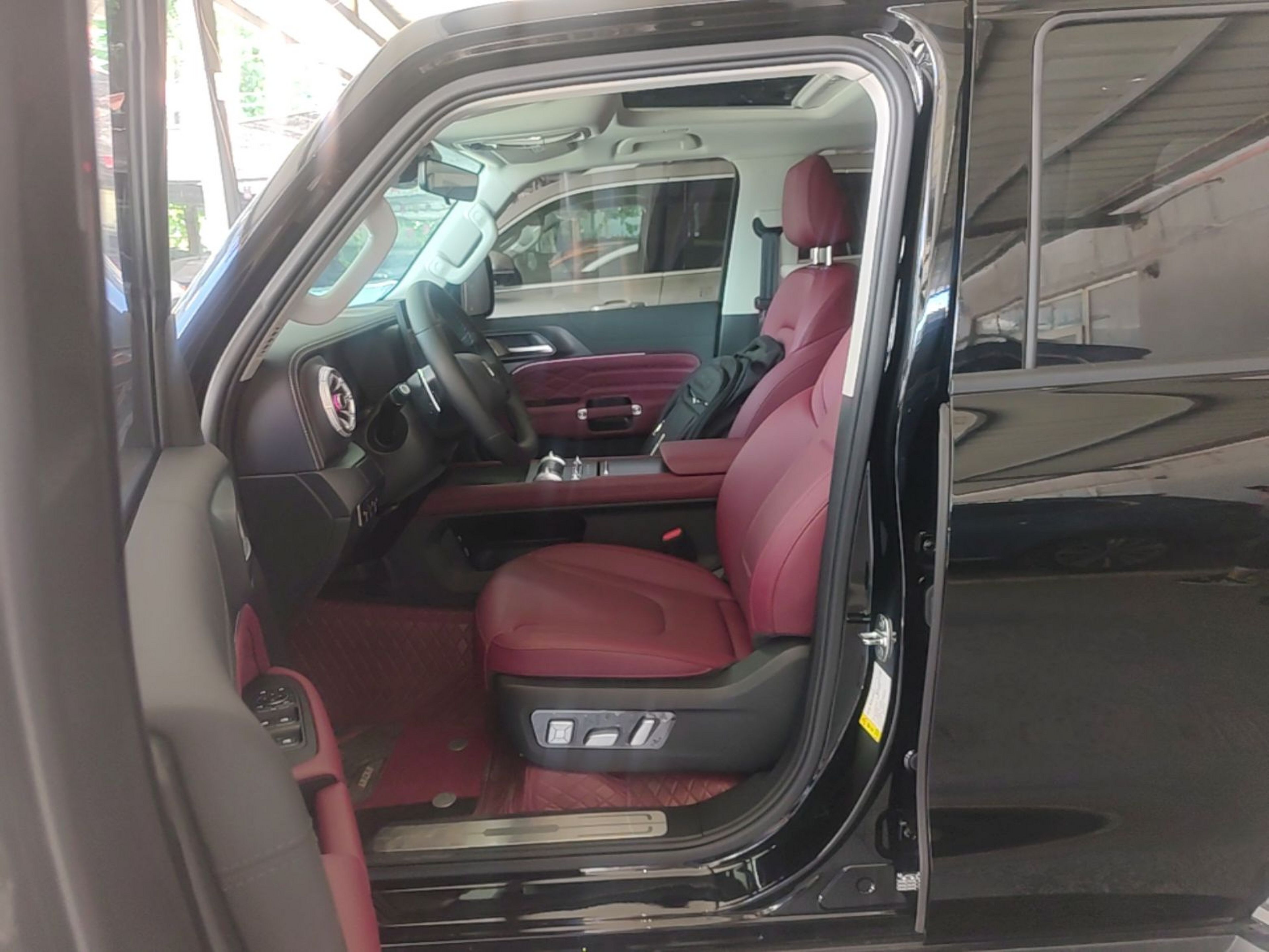 Avant de la voiture