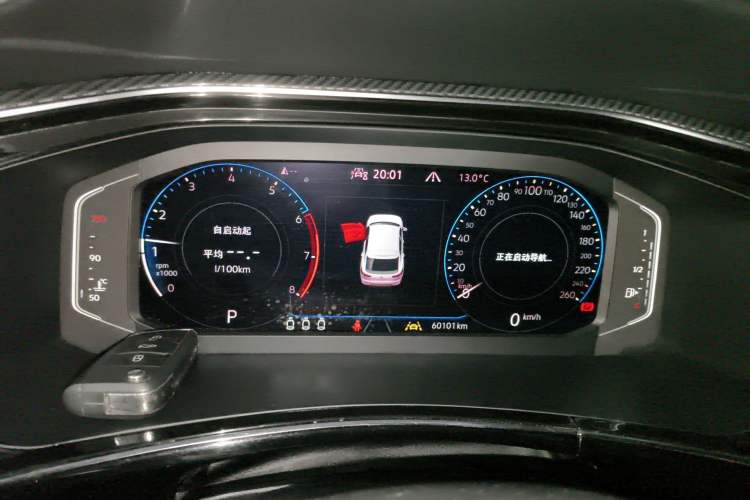 Used Volkswagen Tayron X 2020 380TSI Four-Wheel Drive Flagship Smart Connectivity Version Instrument Cluster