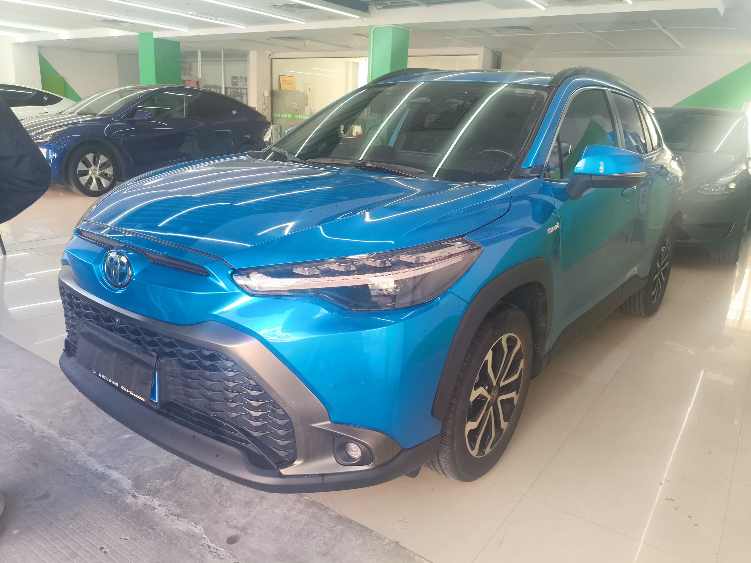 تحت مقدمة السيارة