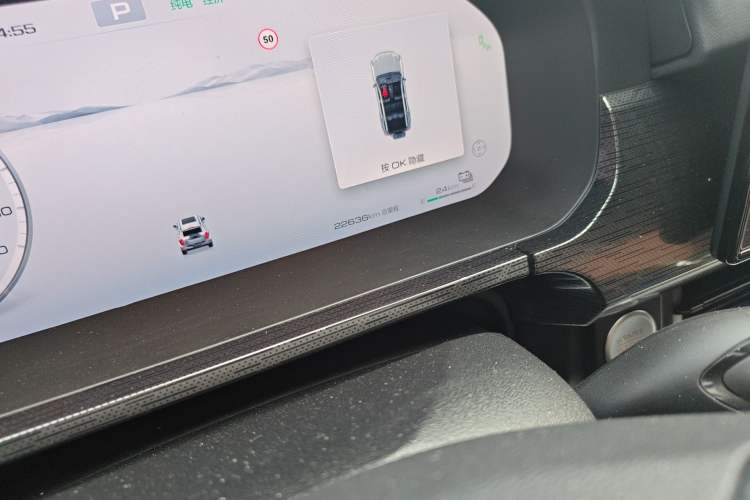 Used Tank 400 New Energy 2024 Hi4-T City Edition Odometer Close Up