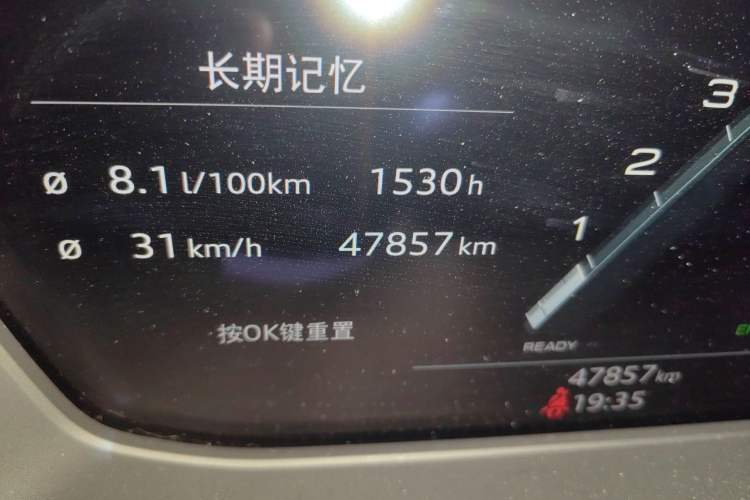 Used Audi A5 2022 Sportback 40 TFSI Stylish and Elegant Model Odometer Close Up