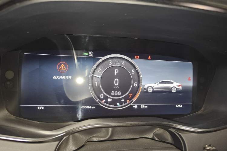 Used Jaguar XFL 2023 XFL 2.0T P250 Two-Wheel-Drive Elite Sport Edition Instrument Cluster