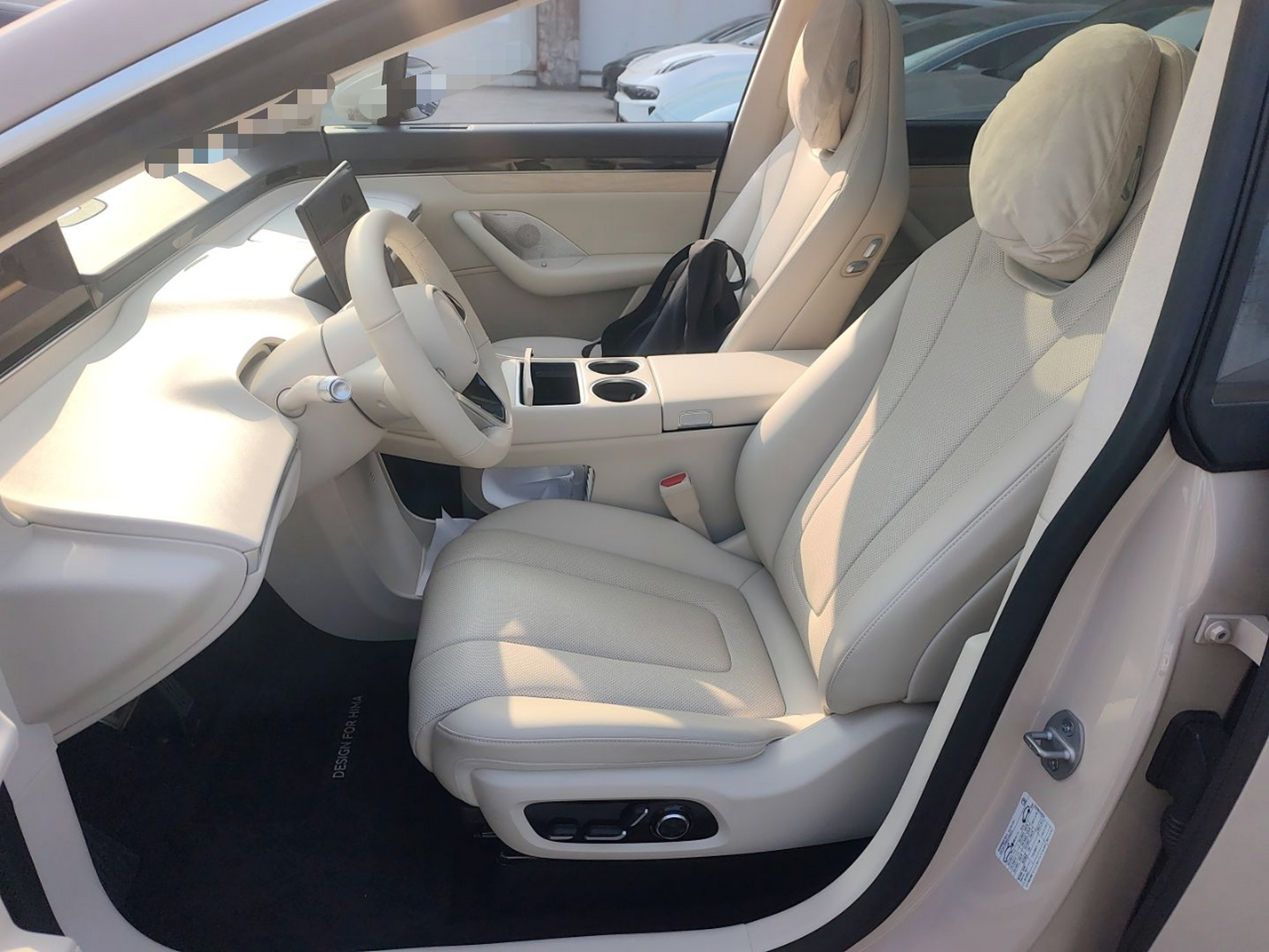 Avant de la voiture