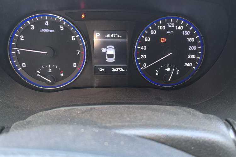 Used Hyundai Mistra 2019 1.8L Automatic Smart GLS China VI Standard Odometer Close Up