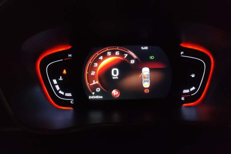 Used Geely Auto Emgrand 2021 UP 1.5L CVT Navigation Edition Instrument Cluster