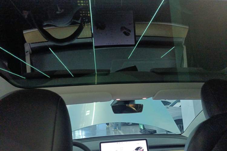 Used Tesla Model 3 2020 Standard Range Rear-Wheel Drive Upgraded Version Headliner