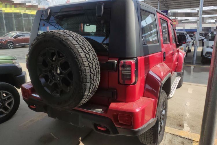 Used BAIC Off-Road BJ40 2021 2.3T Automatic Four-Wheel Drive Blade Hero Edition Supreme Version Rear Right 45 Deg
