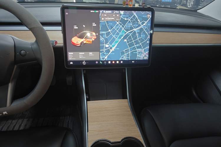 Used Tesla Model 3 2020 Revised Version Standard Range Rear-Wheel Drive – Upgraded Edition Audio And AC Panel