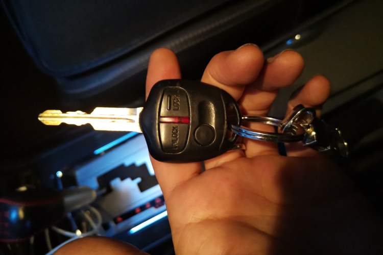 Used Mitsubishi Lancer EX 2012 Chasing Edition 1.8L CVT Luxury Model Vehicle Key