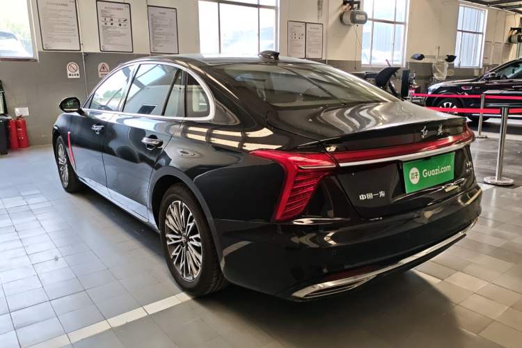 Used Hongqi H5 2024 1.5T DCT Smart Connect Flagship Edition Rear Left 45 Deg