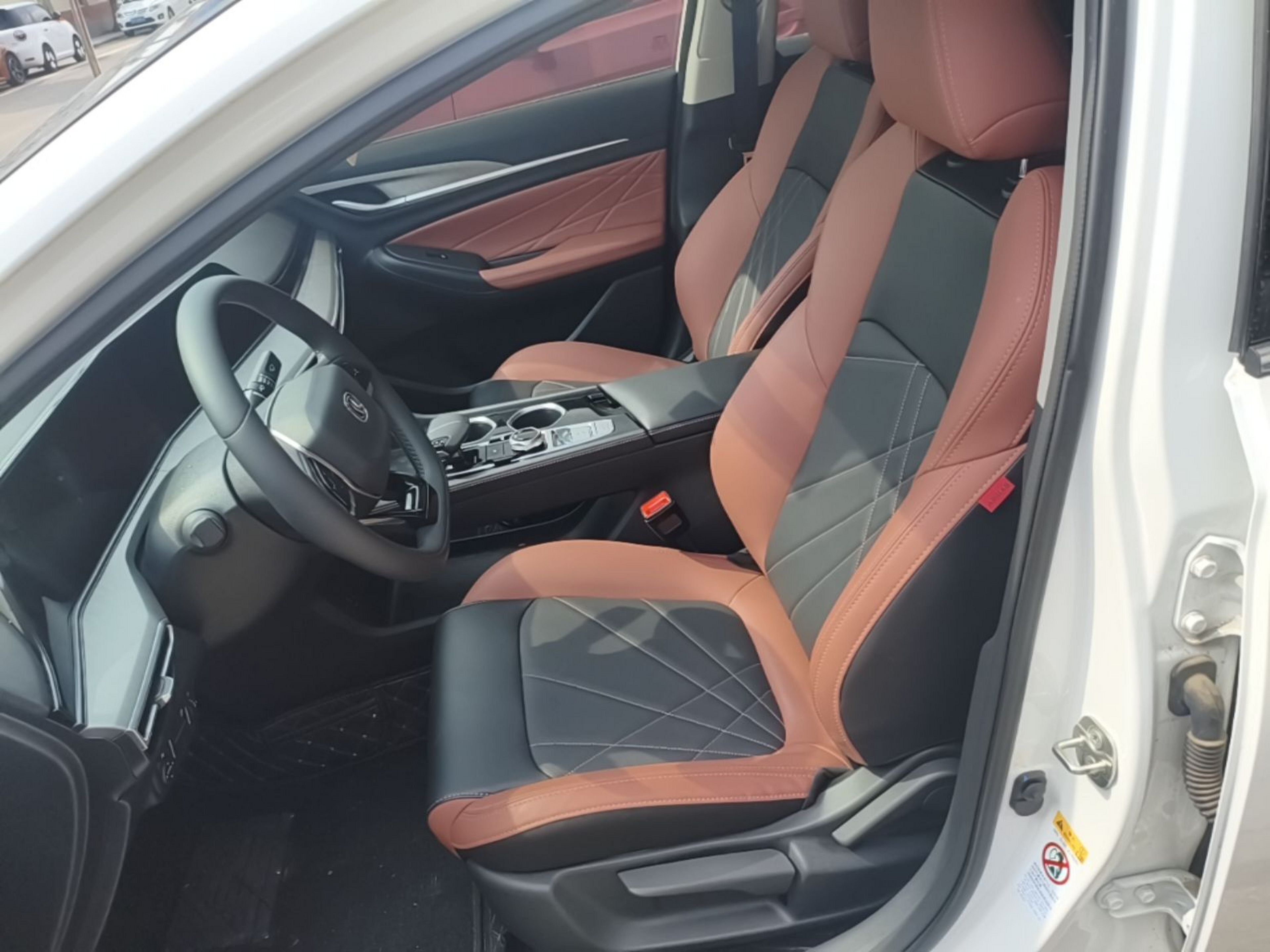 Avant de la voiture