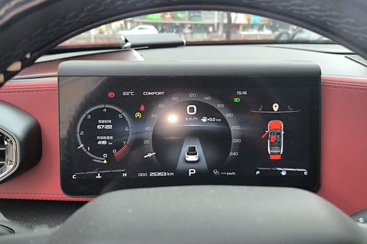 Used Geely Auto icon 2020 1.5TD i9 BSG Instrument Cluster