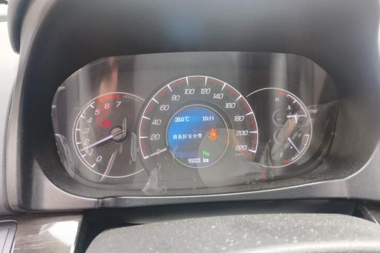 Used HYOSOW S6 2016 1.5T Manual Smart Edition Odometer Close Up