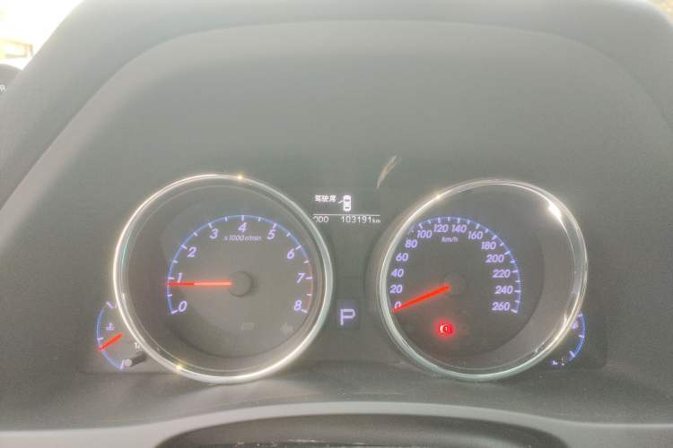 Used Toyota Reiz 2012 2.5V Fengdu Elite Stylish Edition Odometer Close Up