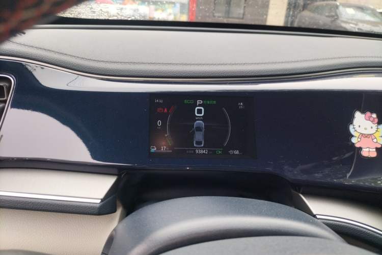 Used BYD Qin PLUS 2021 EV 400KM Luxury Model Instrument Cluster