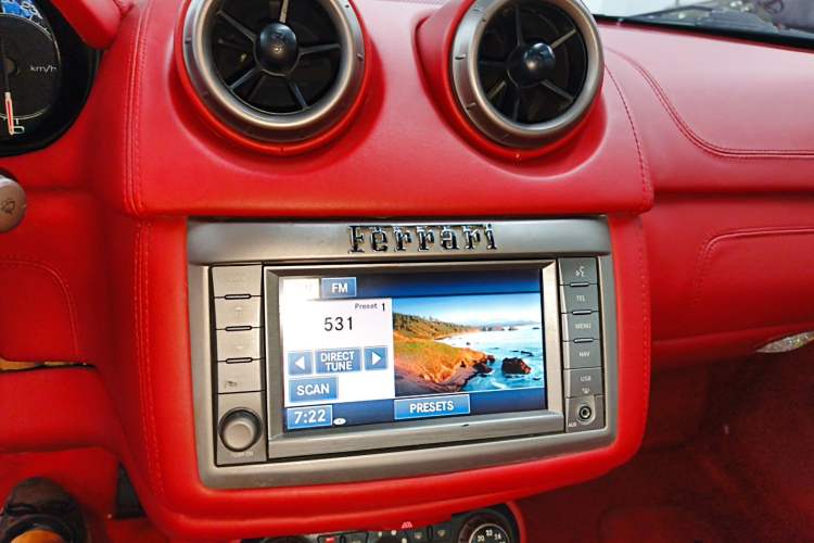 Used Ferrari California T 2009 4.3L Standard Edition Audio And AC Panel