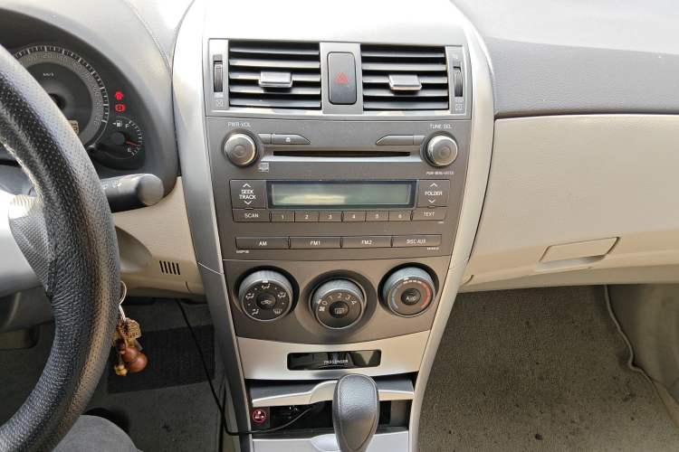 Used Toyota Corolla 2011 1.6L Automatic GL Audio And AC Panel