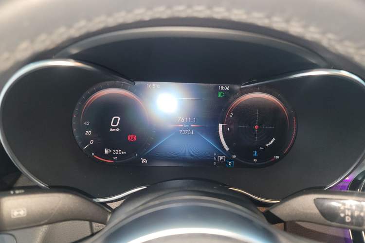 Used Mercedes-Benz C-Class 2021 C 200 L Fashion Edition Sport Version Instrument Cluster