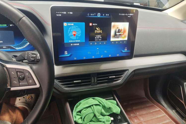 Used BYD Tang New Energy 2019 EV600D Four-Wheel Drive Smart Connect Genesis Edition Audio And AC Panel