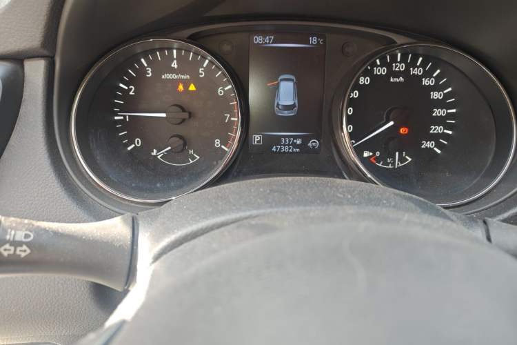 Used Nissan X-Trail 2019 2.0L CVT Smart Connect Comfort Edition 2WD Odometer Close Up