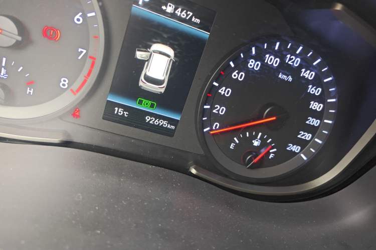 Used Hyundai ix35 2018 2.0L Automatic 2WD Zhiyong·Changxiang Edition Odometer Close Up