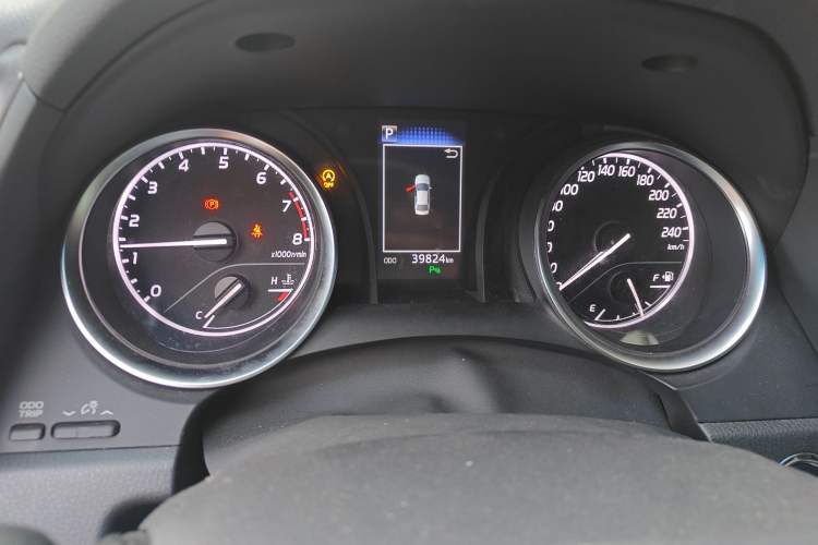 Used Toyota Camry 2023 2.0GVP Premier Edition Odometer Close Up