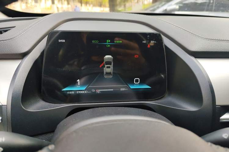 Used BYD Qin Pro New Energy 2019 EV Super Edition Standard Version Smart Connect Leading Style Instrument Cluster