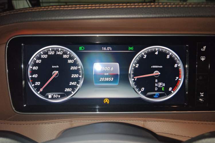 Used Mercedes-Benz S-Class 2014 S 320 L Business Model Instrument Cluster