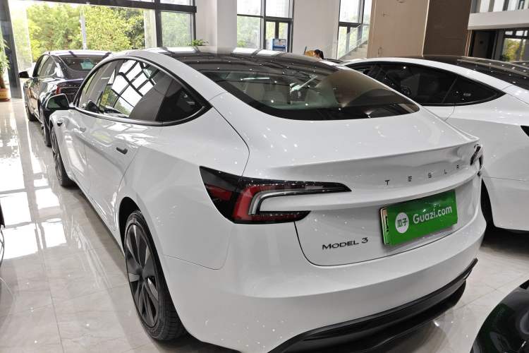 Used Tesla Model 3 2025 Long-Range All-Wheel-Drive Version Rear Left 45 Deg