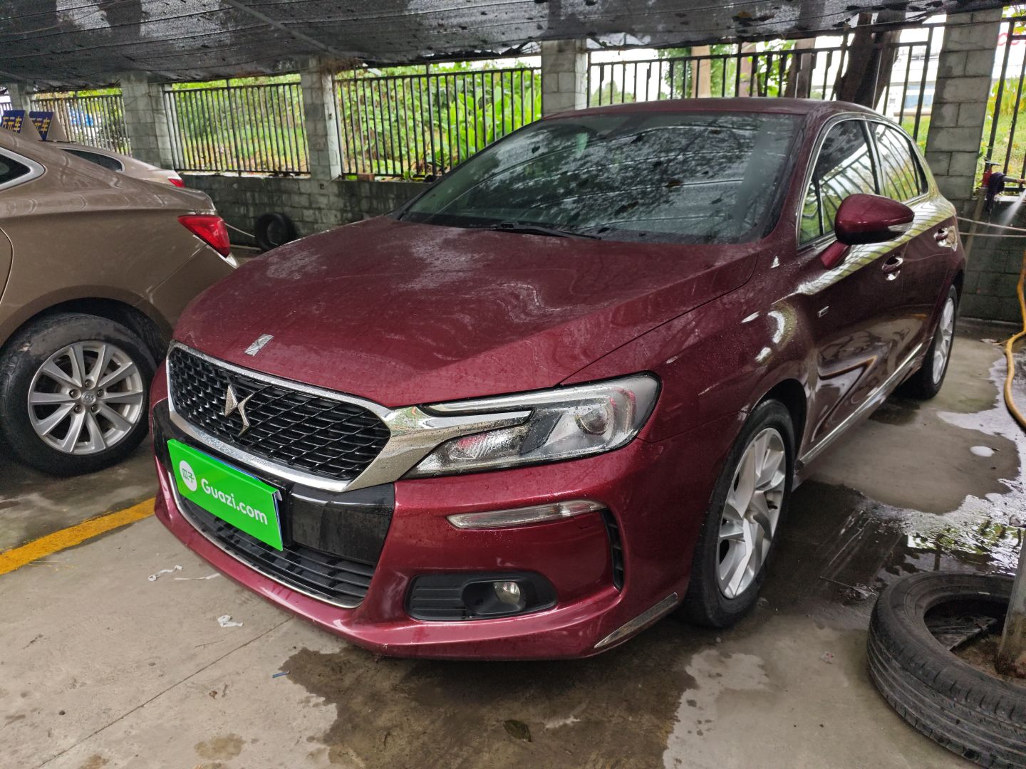 تحت مقدمة السيارة