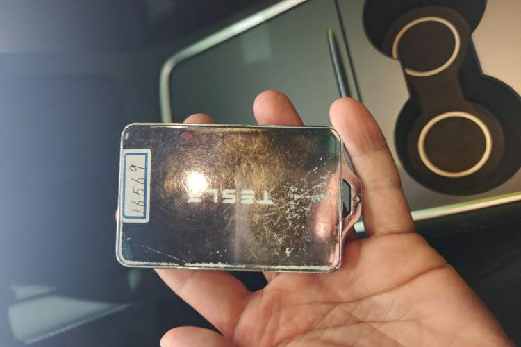 Used Tesla Model Y 2022 Revised Version Rear-Wheel Drive Vehicle Key