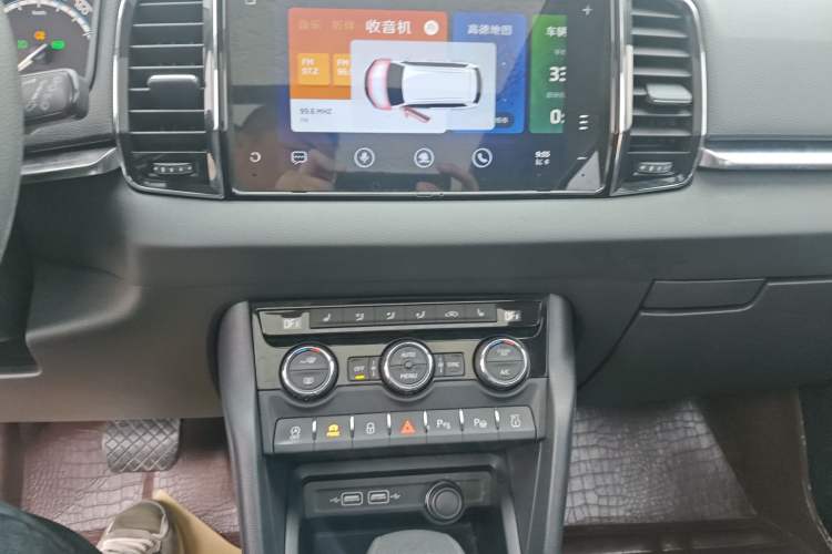 Used Skoda Karoq 2019 TSI280 Smart Drive Elite Edition China V Standard Audio And AC Panel