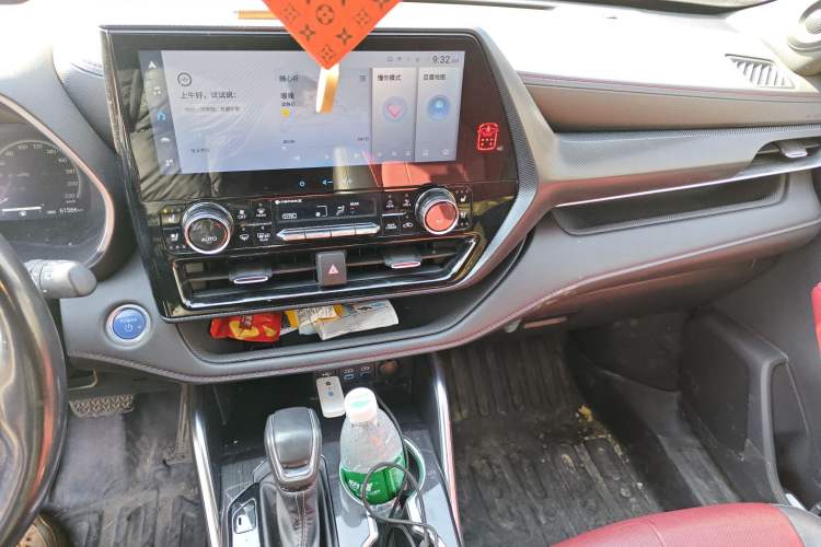 Used Toyota Crown Kluger 2021 2.5L HEV Four-Wheel Drive Flagship Edition Audio And AC Panel