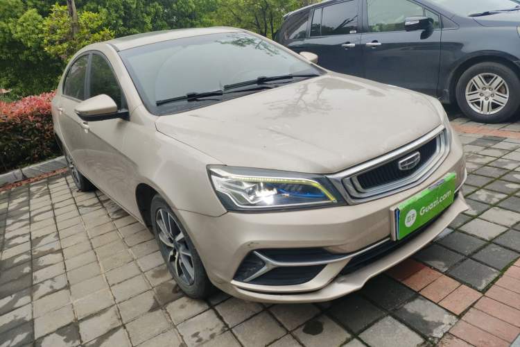 Used Geely Auto Emgrand 2019 Leading Edition 1.5L CVT Upward-Connected Model China VI Standard Front Right 45 Deg