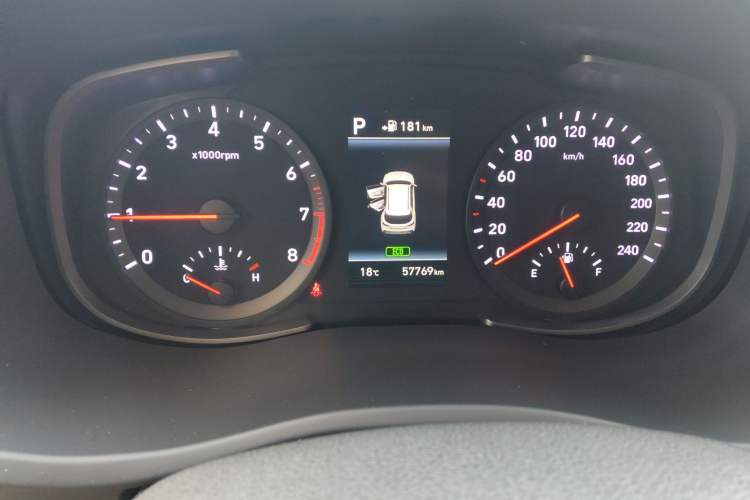 Used Hyundai ix35 2020 2.0L Automatic 2WD Zhiyong·Changxiang Edition Odometer Close Up