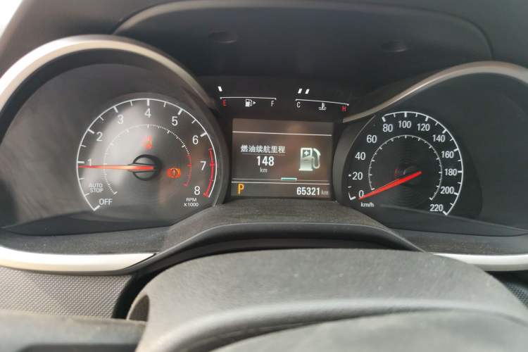 Used Chevrolet Monza 2019 Redline 320T Dual-Clutch Joyful Edition China VI Standard Odometer Close Up